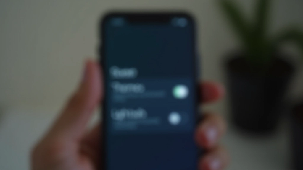 User Preference Toggle Design